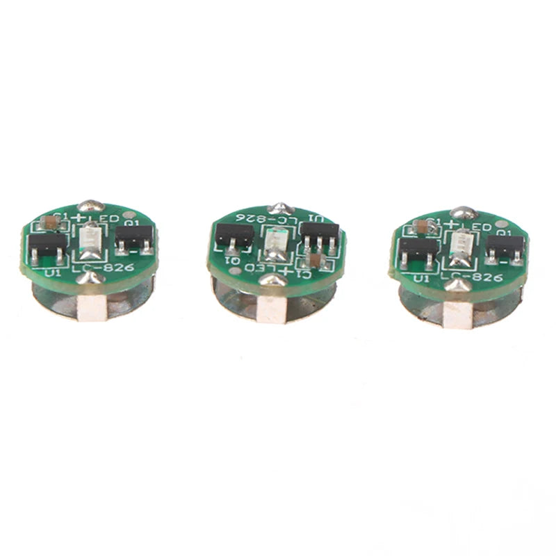 lampe led sans fil interrupteur magnétique vert symboles électriques circulaire tringle connecteurs led 1pc
