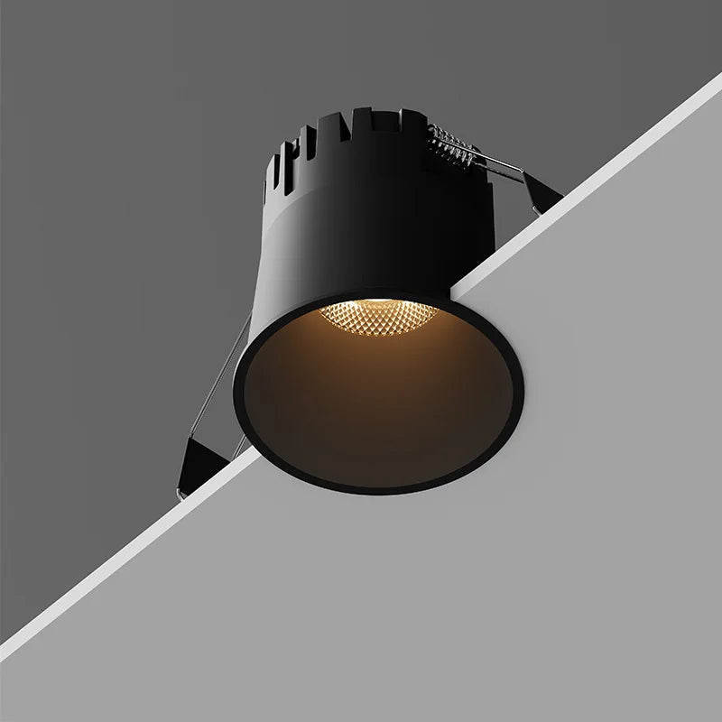 Spot LED moderne blanc noir 75mm 249lm 2700k 6500k DALI dimmable(touch) aluminium