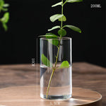 vases transparents modernes verre décoration table centre fêtes mariage