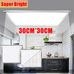 plaque led moderne 30cm 30cm blanc haute luminosité écoénergie aluminium minimaliste
