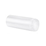 coussin voyage literie cou blanc satiné antistatique minimaliste moderne 40cm 15cm