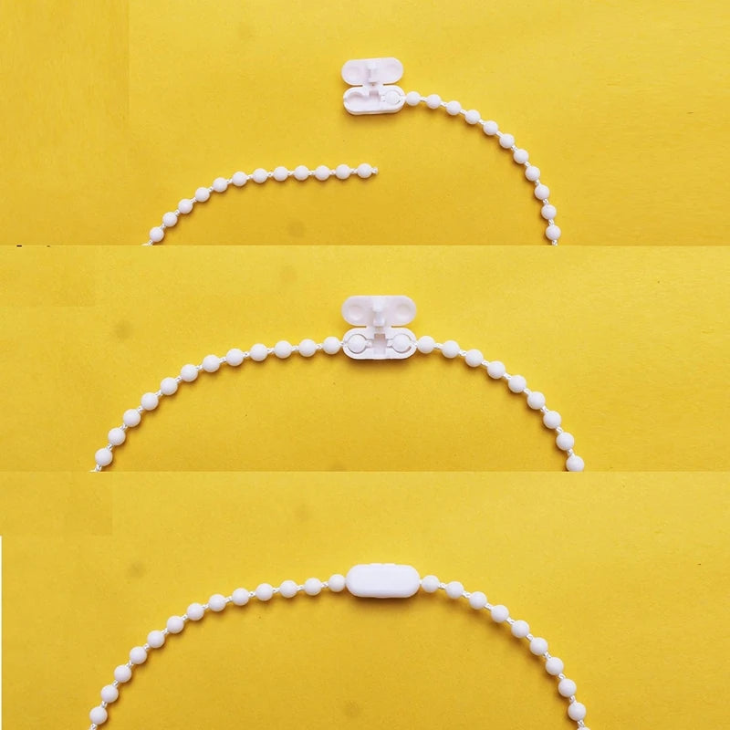 chaîne blanc simples verticales fenêtre stores rideau remplacement intégré 20 pièces