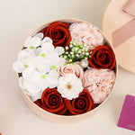 bouquet fleurs artificielles violet rose blanc décoration intérieure romantique classique salon chambre
