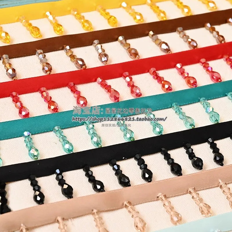 rubans décoratifs pendantes mariage bleu noir rose vert marron beige