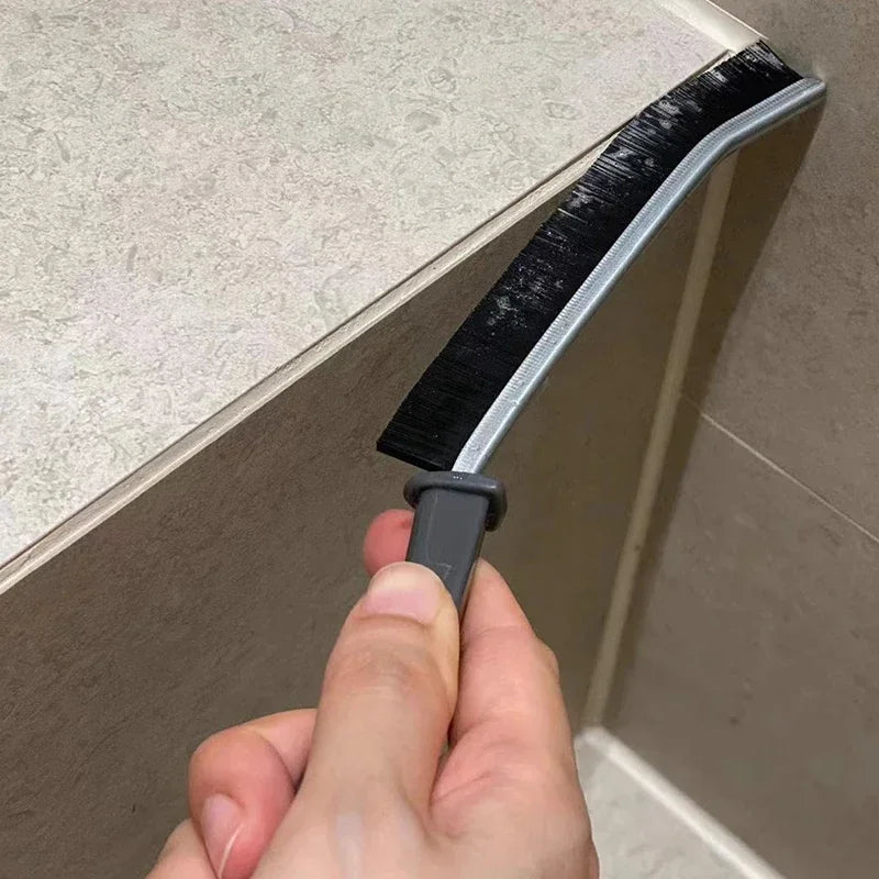 brosse nettoyage joints carreaux noir brins épais utilitaire salle bain cadre fenêtre porte