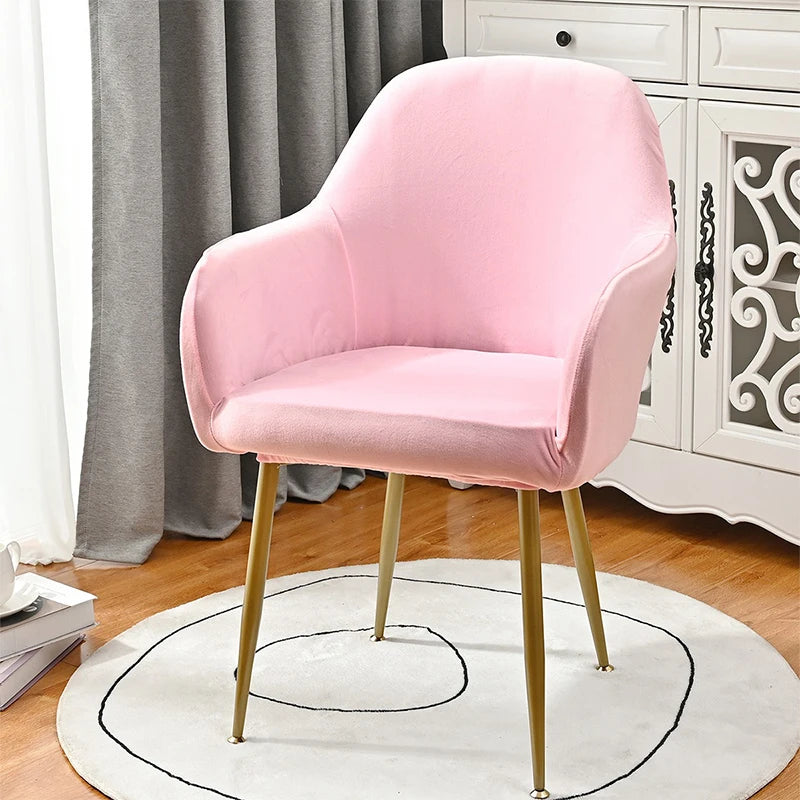 couvre chaise moderne polypropylène bleu gris rose vert uni antidérapant chaise mariage banquet