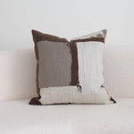 coussins décoratifs patchwork moderne sans rembourrage beige gris blanc lit canapé 45x45cm