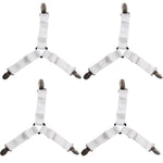 sangles lit élastiques clips métalliques noir blanc réglables moderne chambre coucher sécurité confort horizontal