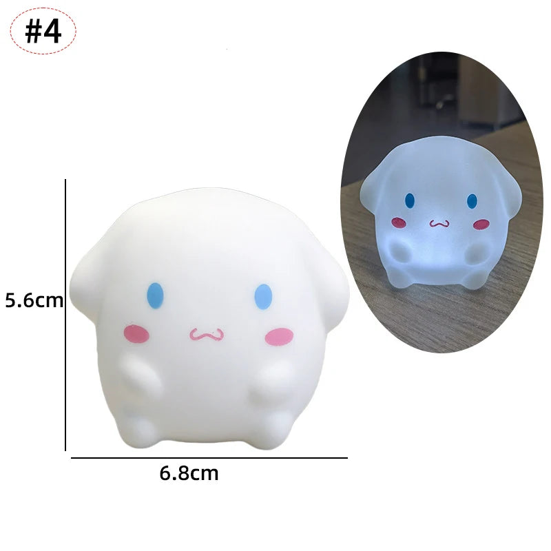 lampe table dessin animé hello kitty blanc rose cœur fraise verte bleue