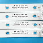barre led lumineuse ampoules led blanc moderne connecteurs fixations aluminium