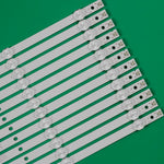 bande led blanc moderne leds 12 bandes transparentes 620mm