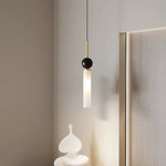 lampe suspendue moderne minimaliste cuivre lumière blanche applique murale plaque fixation chambre salon étudehôtel