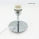 support lampe table moderne cable electrique douille e27 vase ceramique