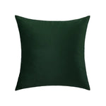coussins décoratifs modernes nordique vert olive motif plissé texture polyester 45x45cm