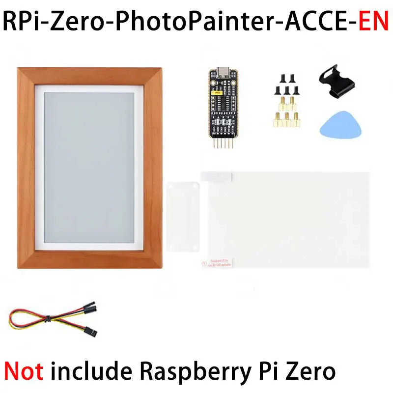 cadre photo numerique bois blanc moderne clips magnetiques resolution 800 480 echangetable affiche
