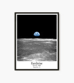 affiche impression Earthrise NASA Apollo 11 toile chambre salon enfant classic documentaire