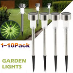 Lampe solaire extérieure étanche IP55 LED dans un jardin