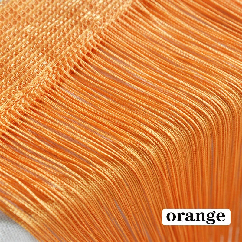rideau polyester rayures horizontales moderne bleu clair violet orange vert rose rouge opaquet 100cmx200cm