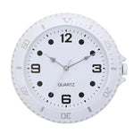 horloge murale classique numérique bleu abstraite quartz sans bruit salon