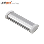 supports papier adhésifs blancs modernes carrés métal 7.5cm 10 pièces