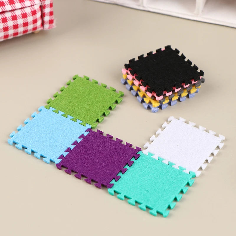 tapis sol modulable bleu clair vert jaune gris rose noir violet moderne pratique adhésif
