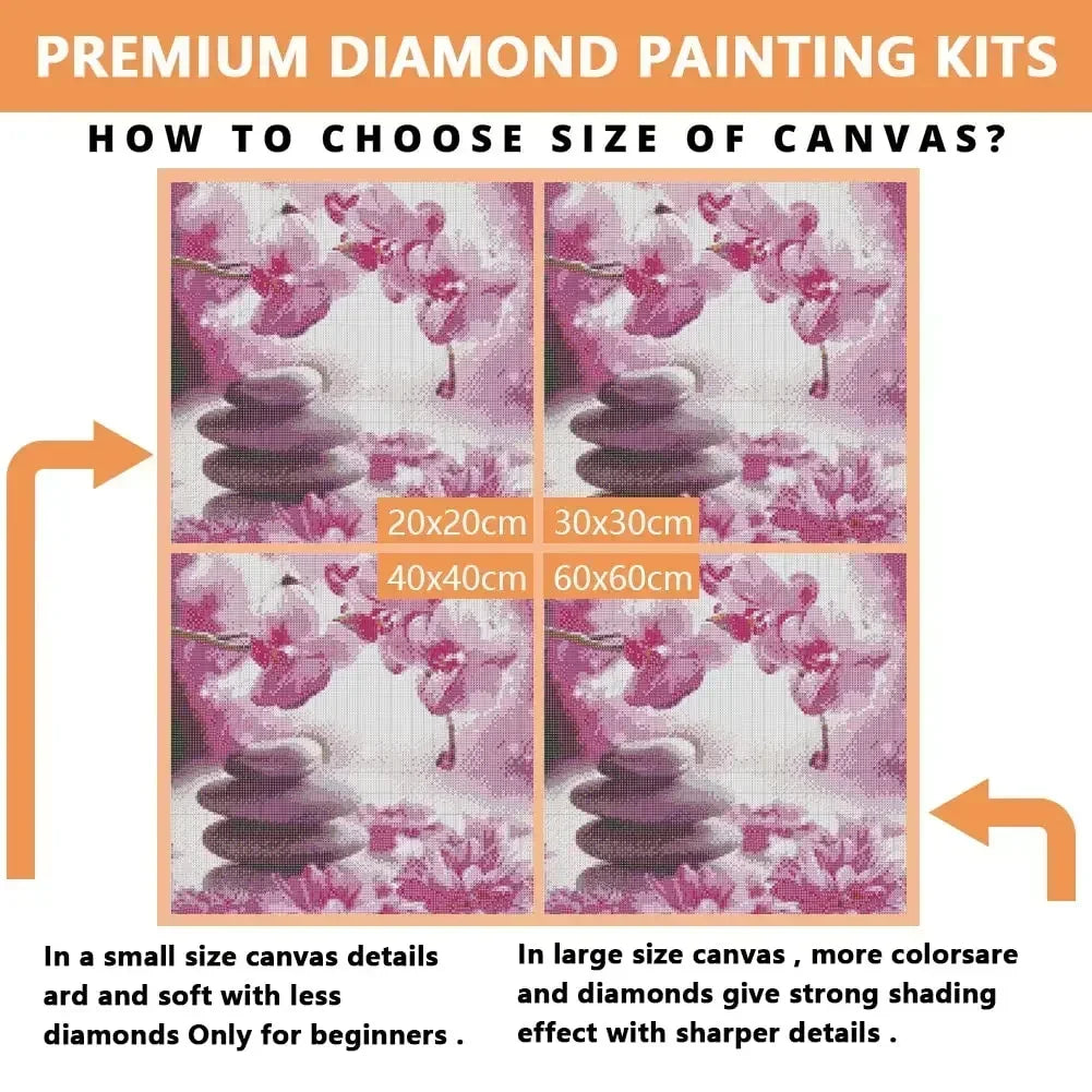 Peinture diamant 5D full drill chien