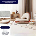 chaise lecture pliante moderne minimaliste tatami tissu texturé coussin salon japonais