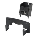 support mural chariot bras bleu noir fixation facile jardin garage