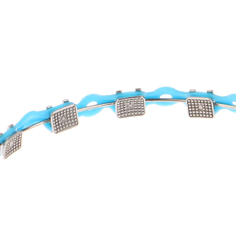 bracelets violet vert rose bleu modernes métal opaques 16cm 6.3inch