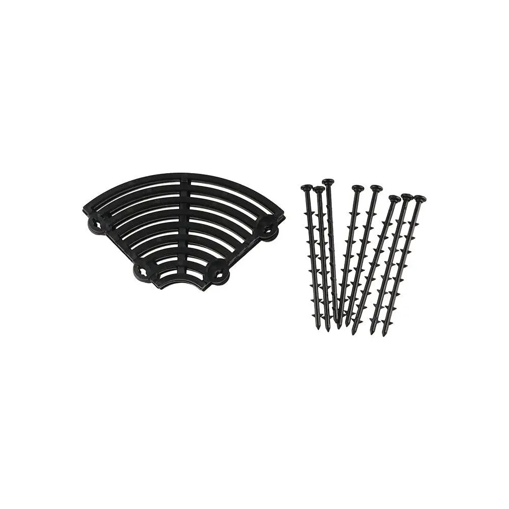 grille support plantes noir marron moderne 19cm 30cm 52cm rond carré