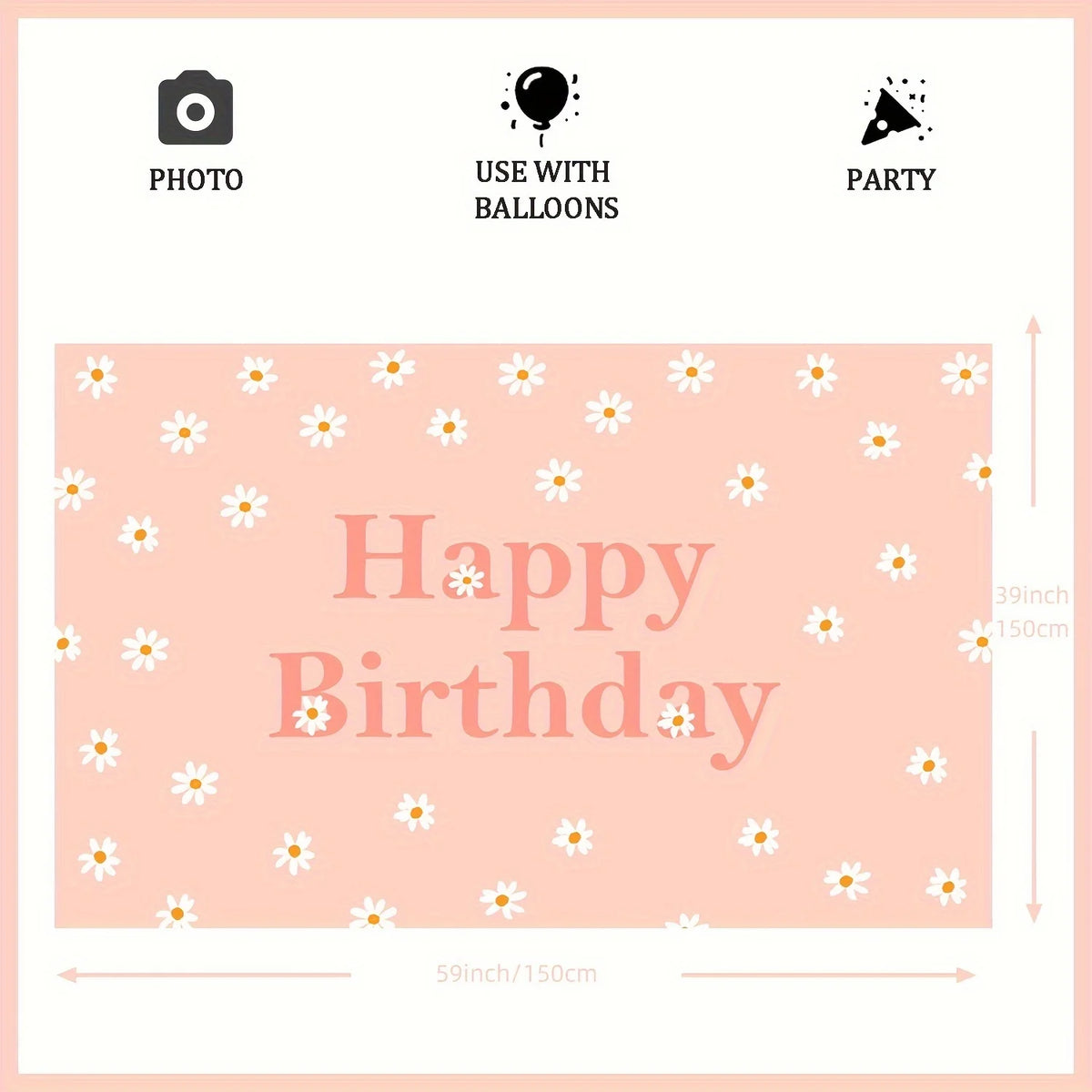 fond fête anniversaire mariage rose clair petits motifs blancs décoratif clips instructions festif