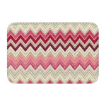 tapis moderne multicolore zigzag antidérapant polyester extérieur intérieur bain chambre