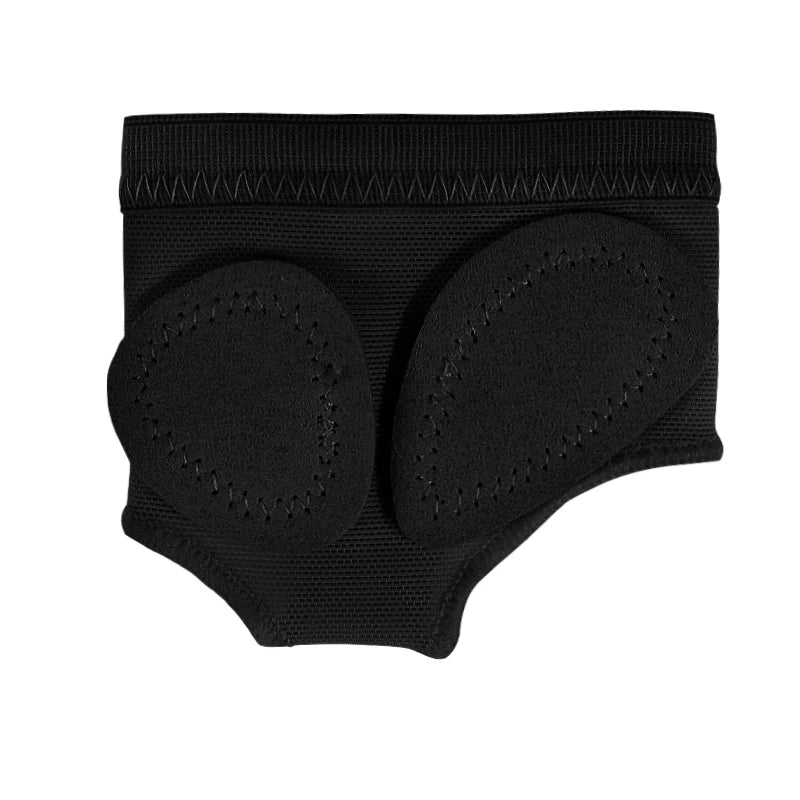 protège talon sportif réutilisable anti dérapant amorti soulagement douleur tissu similicuir semi transparent bandes