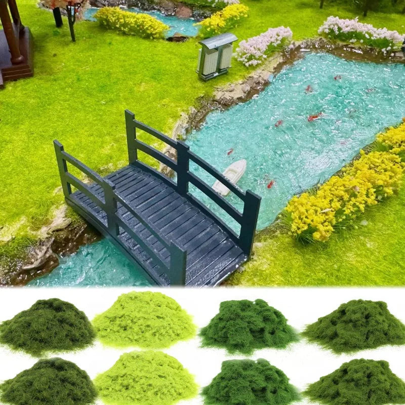 plantes artificielles herbe fine vert réaliste deco extérieur exposition 120g 210g 300g 30g 60g