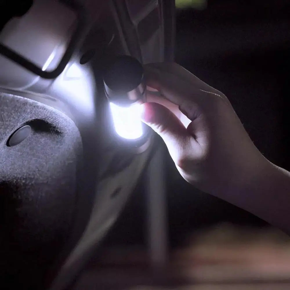lampe poche led ultra lumineuse zoomable rechargeable alarme survie multifonctionnelle portable