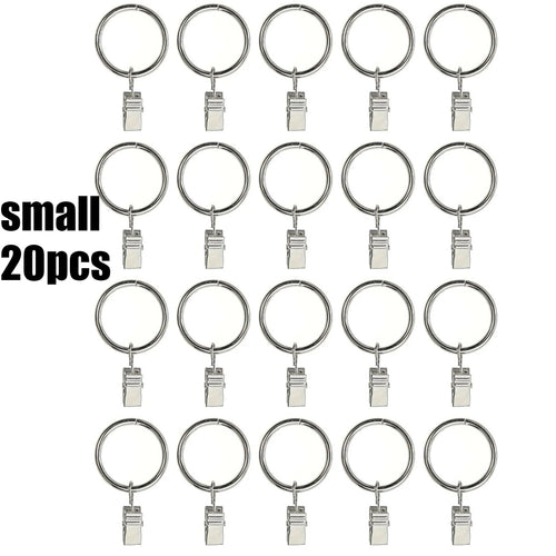 anneaux rideau pince suspension moderne argente silver serviettes cheveux accessoires douche durable résistant rouille