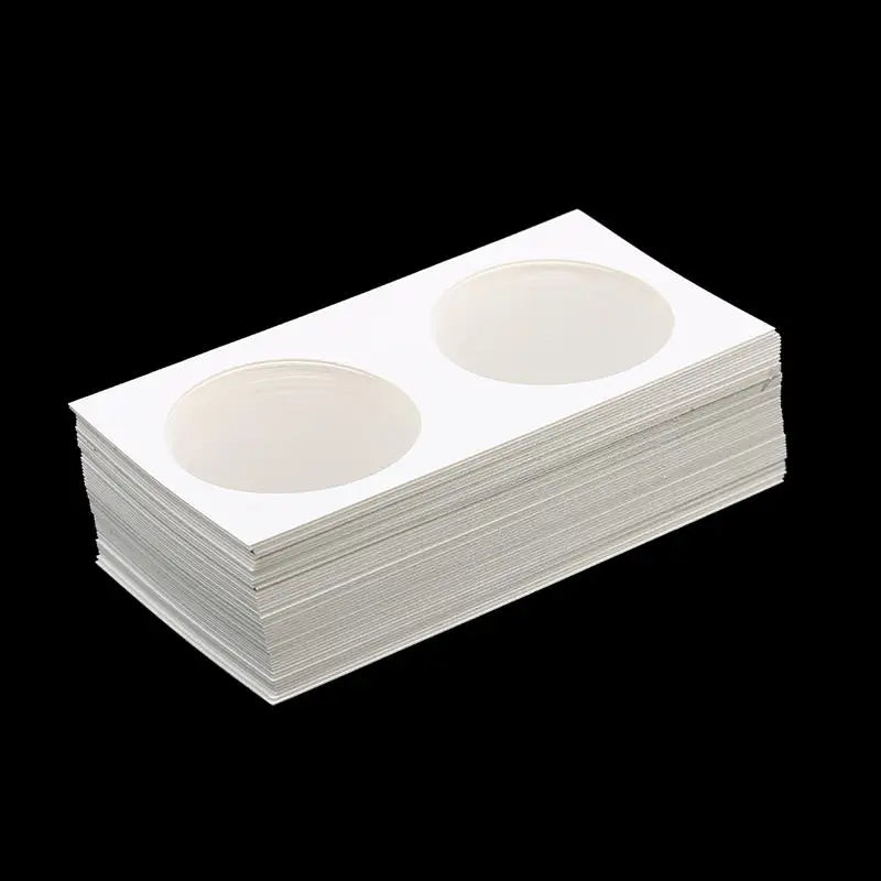 porte monnaie blanc transparent simple réutilisable adhésif collection pièces monnaie rangement