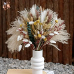 bouquet fleurs séchées naturelles décoration maison rustique bohème anniversaire mariage