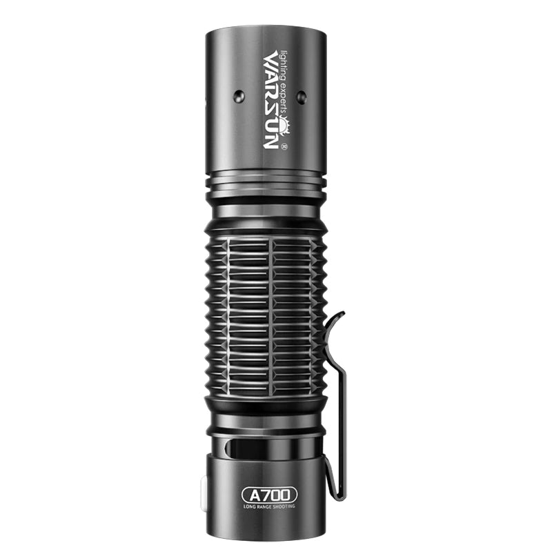 lampe poche rechargeable 800 lumens led portable clip ceinture type aluminium moderne