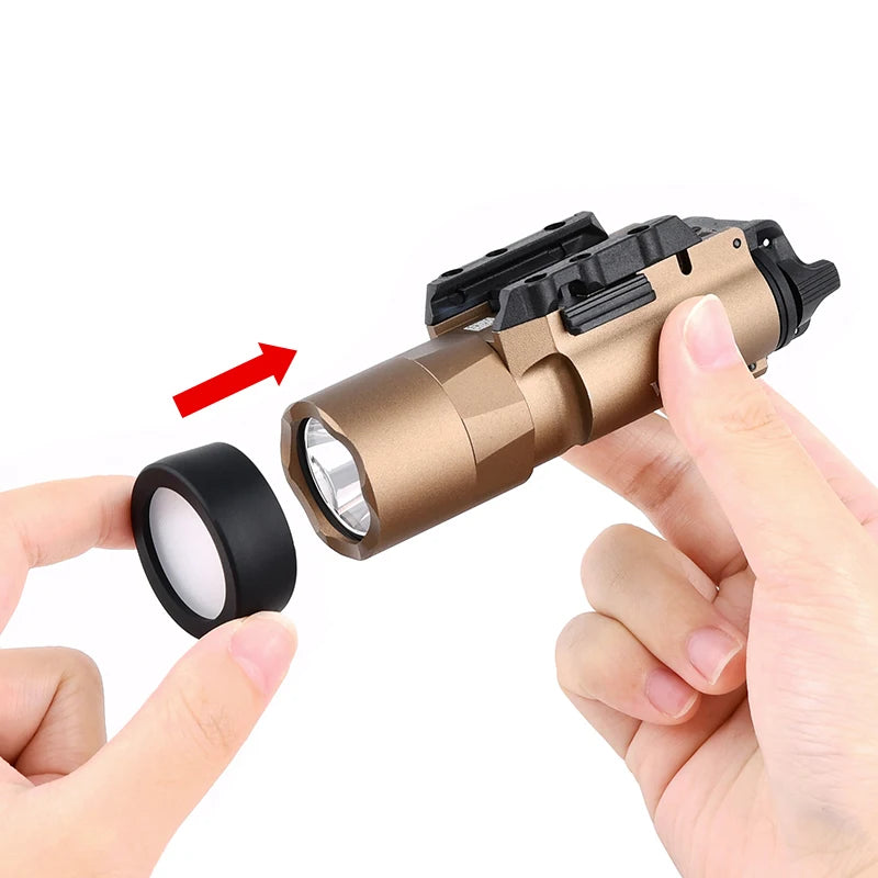 lentilles noires transparentes 30mm 28mm 26mm 25.4mm diffuse ir filter led chasse