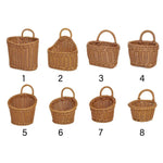 panier rangement tressé marron traditionnel respectueux environnement utilisation multiple poignées
