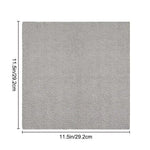 serviettes nettoyage microfibre gris clair pack 50 pièces pratique absorbant texture rugueuse cuisine garage