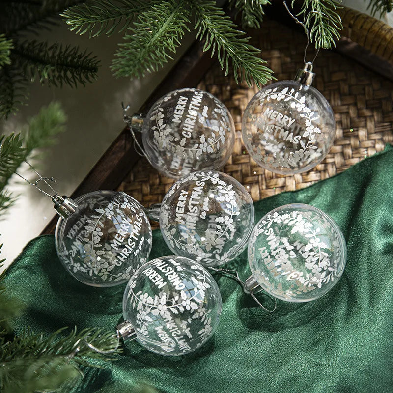 Boules de Noël acrylique bleu saphir profond