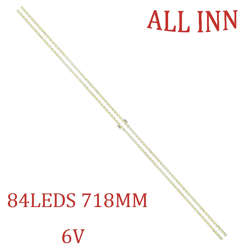 ruban led blanc 84 leds 718 mm moderne connecteurs 6v