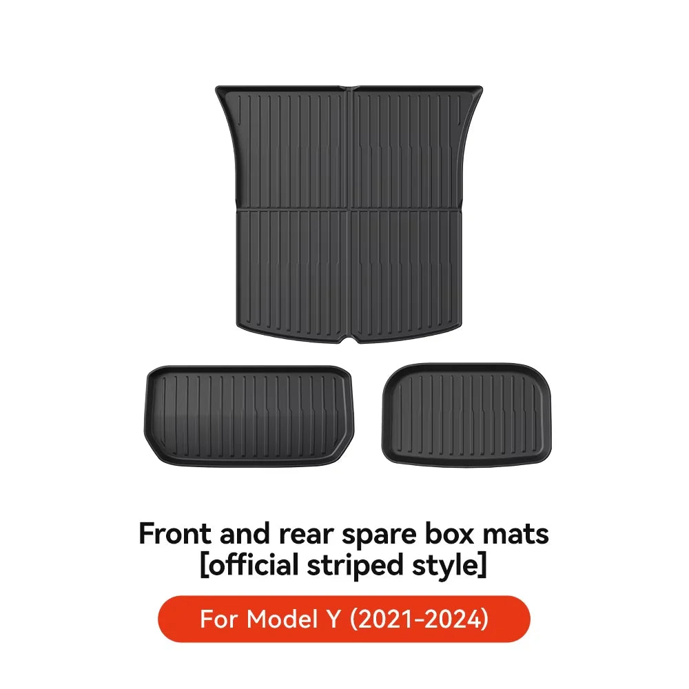 tapis sol voiture noir rayures horizontales minimaliste anti dérapant boucle spécifique imperméable intérieur auto