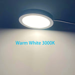 lampe led 3w blanc argent moderne interrupteur câble usb 5v clips 240lm 120deg