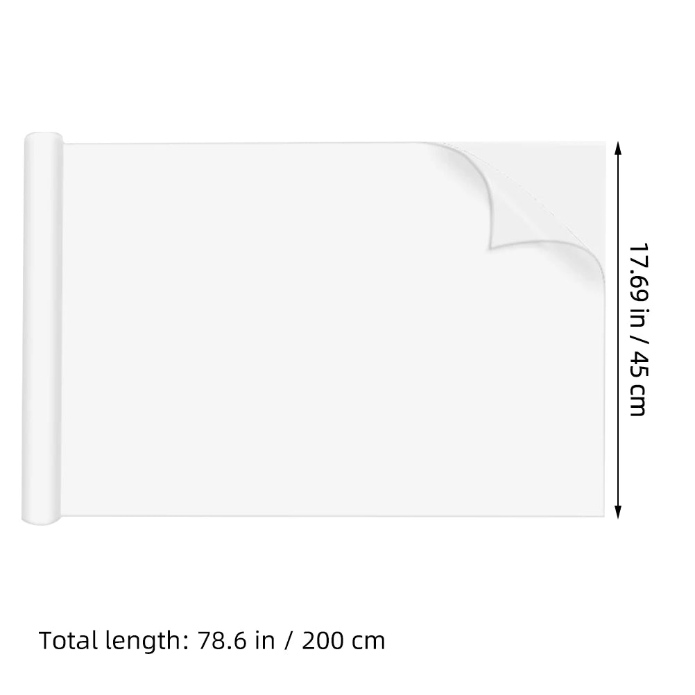tableau blanc auto adhésif mural portable effaçable moderne papier peint uni fixations