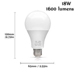 ampoule led 6w 9w 12w 15w 18w e27 blanc moderne haute luminosité 2000 lumens
