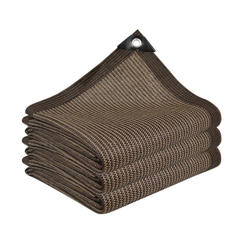 rideau soleil marron clair tissé moderne résistant l'eau 2mx3m terrace camping