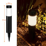lampes solaires argentées éclairage extérieur moderne facile ip65 protection solaire